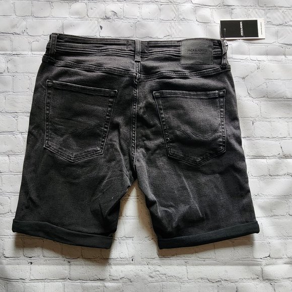 Jack and Jones Jean Shorts - Picture 2 of 2